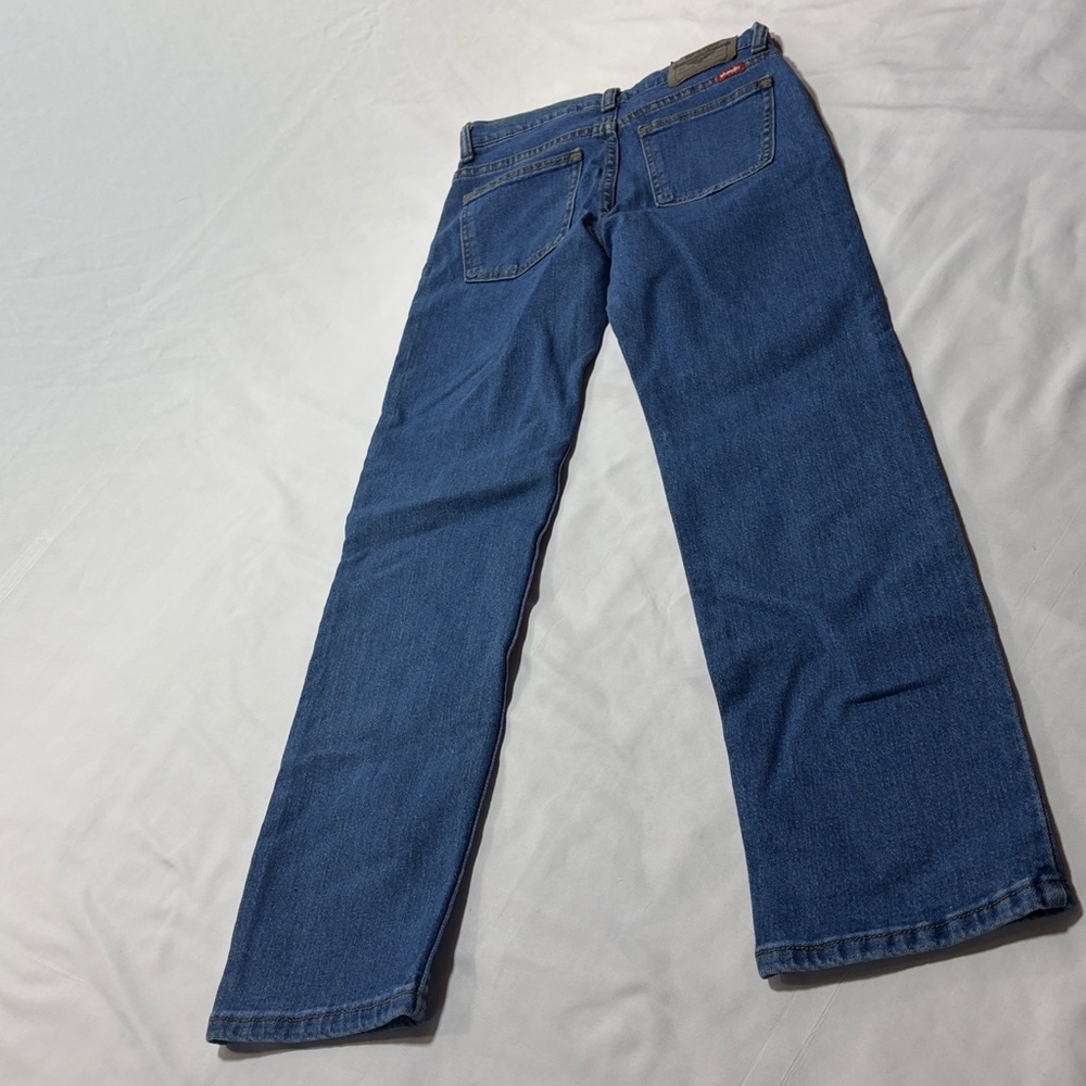 Boys wrangler NWT straight fit jeans size 12 slim flex - Picture 8 of 10